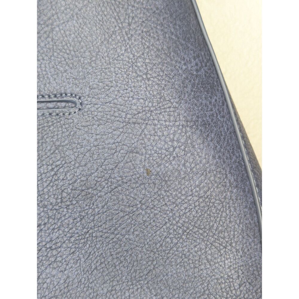 Style & Co Whip Stitch Soft 4 Poster Tote Handbag Purse Blue - Picture 12 of 13